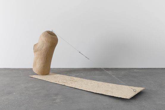Self-balancing by Wang Lijun contemporary artwork Sculpture