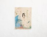 Tiptoeing Feelings by Mimoza Liza contemporary artwork painting
