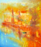Twilight by Karen Shiozawa contemporary artwork painting
