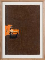Door 12 by Callum Morton contemporary artwork works on paper
