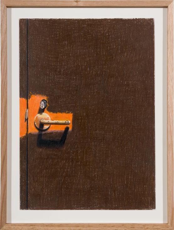 Door 12 by Callum Morton contemporary artwork Works on Paper