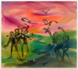 love letters by Sophie Von Hellermann contemporary artwork painting
