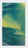 The Fold blue and yellow by Aleksandar Duravcevic contemporary artwork Painting