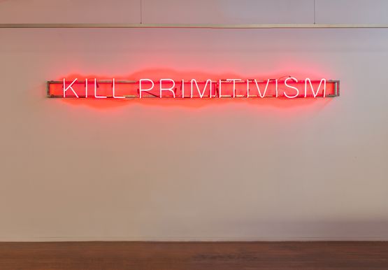 KILL PRIMITIVISM by Brook Andrew contemporary artwork Installation