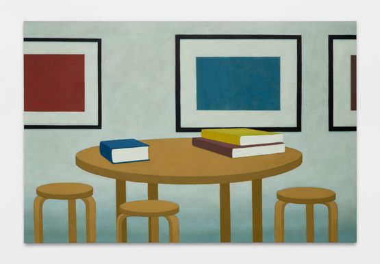The Round Table by Henni Alftan contemporary artwork Painting