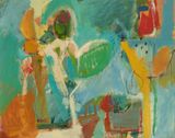 Magic Garden by Chloe Lamb contemporary artwork painting