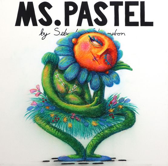 MS PASTEL by Sebastian Chaumeton contemporary artwork Painting