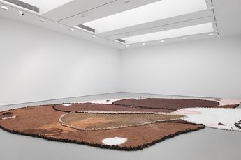 Contemporary art exhibition Karla Black Karla Black at David Zwirner New York 19th Street United States