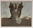 The ancient of daysNewtons compass by Michael Shepherd contemporary artwork Painting