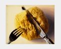 Sponge and Knife by Kaoru Ueda contemporary artwork Painting