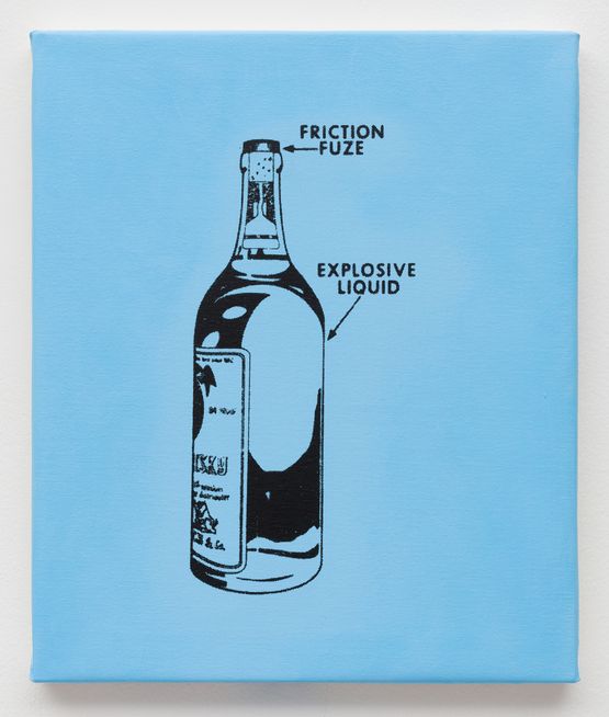 Liquid Explosive Detonated by Pull-Friction Fuze by Gardar Eide Einarsson contemporary artwork Mixed Media