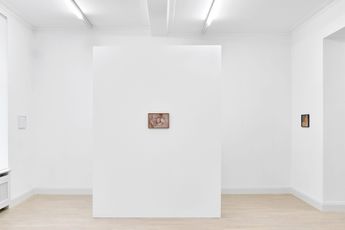 Contemporary art exhibition Till Megerle Sprechstunde at Sies  Hoke Caprii Germany