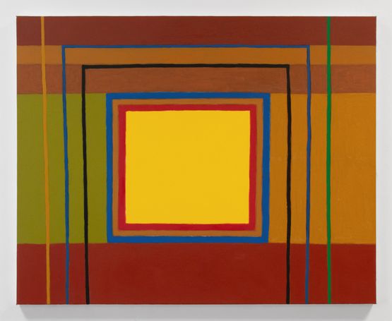 Untitled by Harriet Korman contemporary artwork Painting