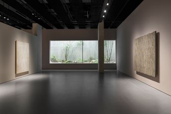 Contemporary art exhibition Huong Dodinh Park Seo-Bo Park Seo-Bo and Huong Dodinh Emptiness Fullness at PARKSEOBO MUSEUM Seoul South Korea