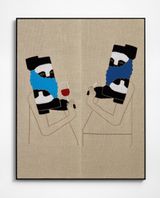 Going Out by Renee So contemporary artwork textile