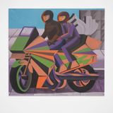 Rider of the Apocalypse 3 by Miroslav Pelak contemporary artwork painting