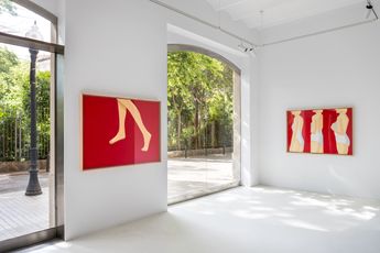 Contemporary art exhibition Alex Katz Coca-Cola Girls at Alzueta Gallery Turo Spain