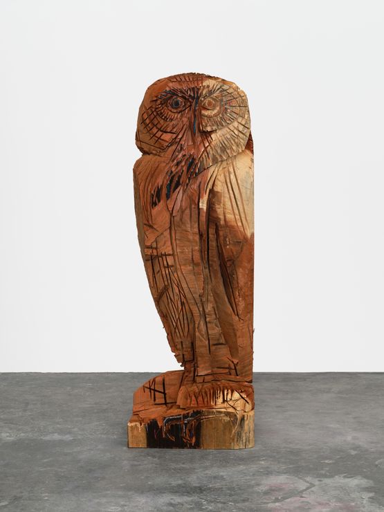 Mystery Owl Amani by Thomas Houseago contemporary artwork Sculpture
