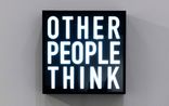 Other People Think by Alfredo Jaar contemporary artwork Mixed Media
