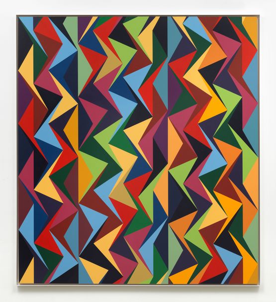 North Star by Odili Donald Odita contemporary artwork Painting