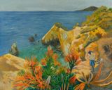 Whispering Cliff by C. K. Koh contemporary artwork painting