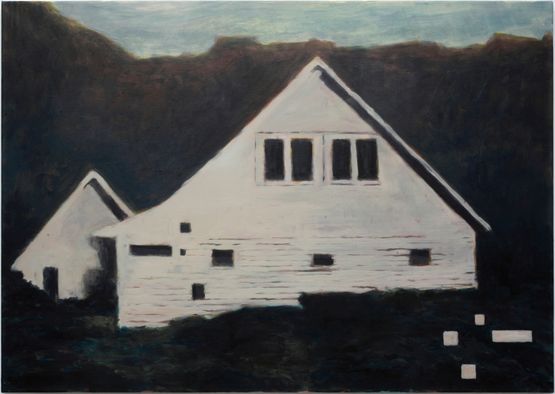 No Trespassing by Heribert Ottersbach contemporary artwork Painting