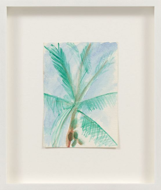 Untitled Watercolor Study by Mary Heilmann contemporary artwork Painting