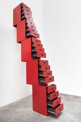 Pilha by Milton Machado contemporary artwork sculpture