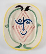 Tete de faune A.R. 51 by Pablo Picasso contemporary artwork sculpture