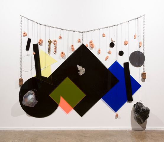 Wall Necklace by Mikala Dwyer contemporary artwork Sculpture