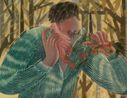 The Cost of Naming a Parrot by Wang Jinbo contemporary artwork Painting
