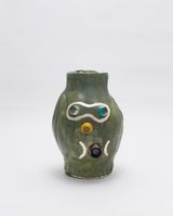 Silver Mask by Dan Mccarthy contemporary artwork sculpture