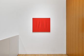 Contemporary art exhibition Group Exhibition De Maria Fontana Judd Manzoni Merz Picasso Rauschenberg Serra Warhol at Gagosian rue de Ponthieu Paris France