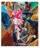 The Oxidising Sapeur and the Copper Mine by Duncan Wylie contemporary artwork Painting