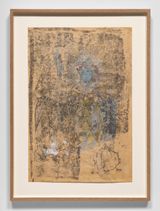 Saint Blue by Uri Aran contemporary artwork drawing works on paper