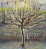 My Plane Tree in front of the British Museum by Celia Paul contemporary artwork Painting