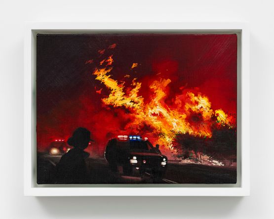 Forest Fire by Sam Mckinniss contemporary artwork Painting