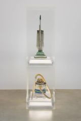 Old Shelton WetDry 5 Gallon Old Hoover Convertible Doubledecker by Saadane Afif contemporary artwork installation