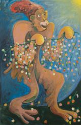 Offering by Antone Konst contemporary artwork painting