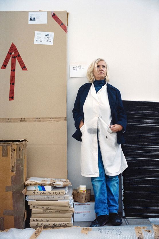 Rosemarie Trockel Koln by Benjamin Katz contemporary artwork Photography