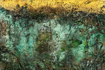 Contemporary art exhibition Anselm Kiefer Mein Rhein at Thaddaeus Ropac Salzburg Villa Kast Austria