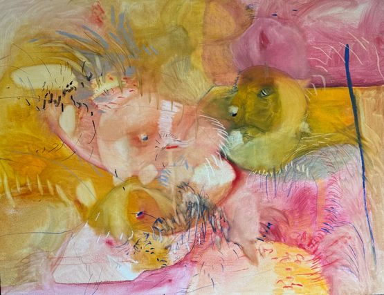 Until We Meet Again by Chelsea Young contemporary artwork Painting