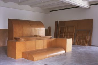 Contemporary art exhibition Imi Knoebel Raum 19 Room 19 1968 at DIA Beacon New York United States