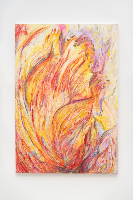 Fogo by Gokula Stoffel contemporary artwork Painting