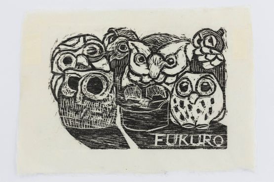 Owls by Robin White contemporary artwork Print