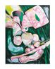 VERDE DMT BESO by Donna Huanca contemporary artwork Painting