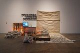Bought and Sold by Leslie De Chavez contemporary artwork moving image sculpture