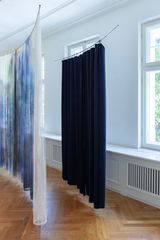 Textile Territories Dividing Curtain by Judith Raum contemporary artwork textile