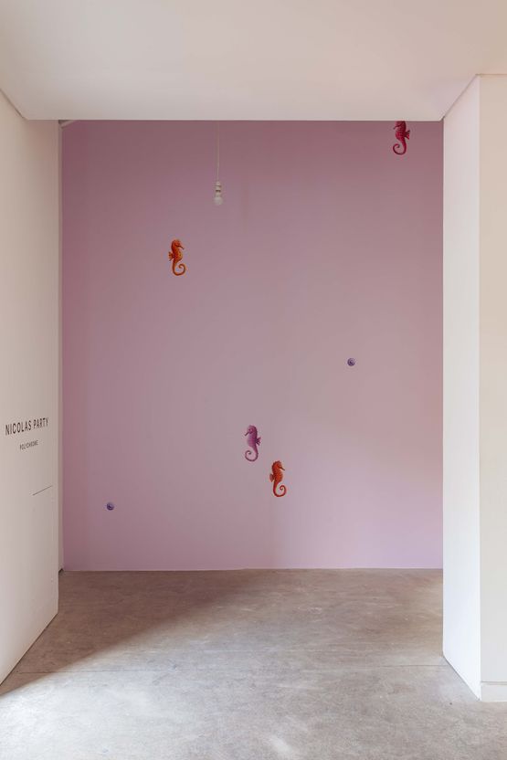 Seahorse by Nicolas Party contemporary artwork Installation