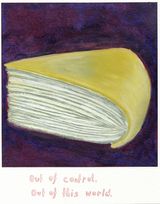 Out of Control. Out of this World. by Bianca Kennedy contemporary artwork drawing